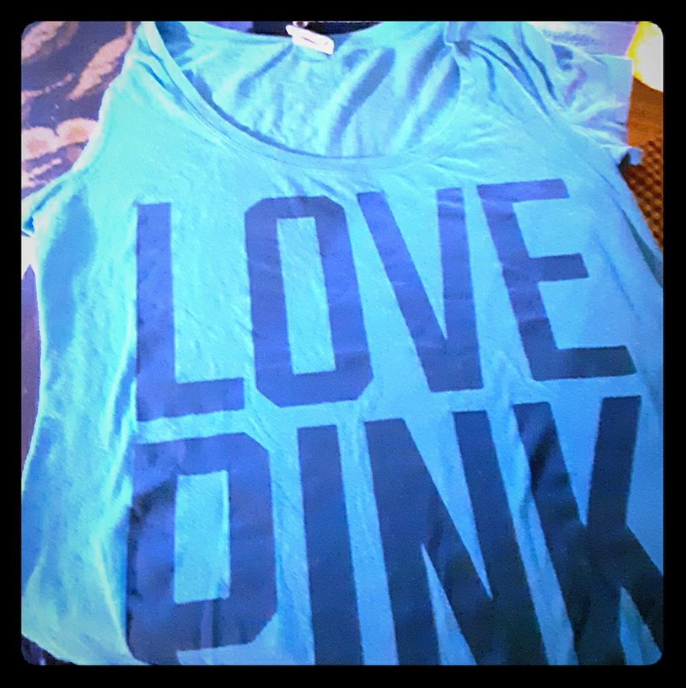 Not wore  but few times Victoria secret shirt